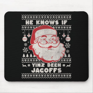 Lustiges Pittsburgh Weihnachten Mousepad
