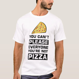 Lustiges Pizza-Design T-Shirt
