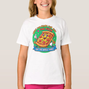 Lustiges Pizza-T-Shirt – Design zum Aufessen T-Shirt