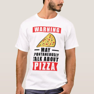 Lustiges Pizzadesign T-Shirt