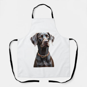 Lustiges Pointer-Shirt Pointer-Mutter-Vater-Hunde- Schürze