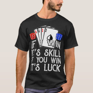 Lustiges Poker  Teas Holdem Glückspoker _2  T-Shirt