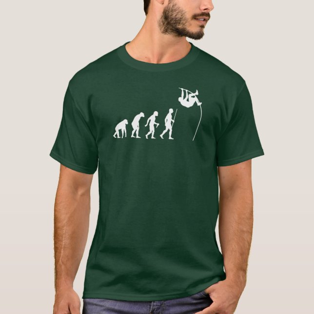 Lustiges Pole-Wölbungs-Shirt T-Shirt (Vorderseite)