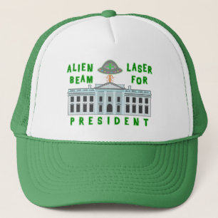 Lustiges politisches alien des Wahl-Spaß- Truckerkappe