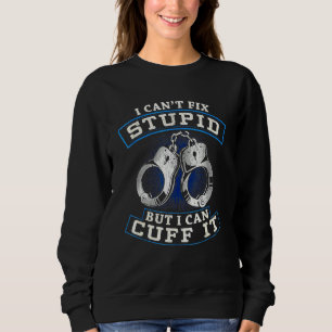 Lustiges Polizistengeschenk - Handschellen Polizei Sweatshirt