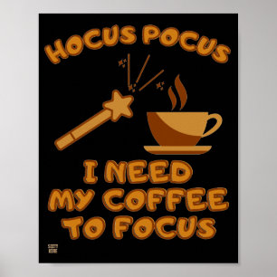 lustiges Poster "HOCUS POCUS.."