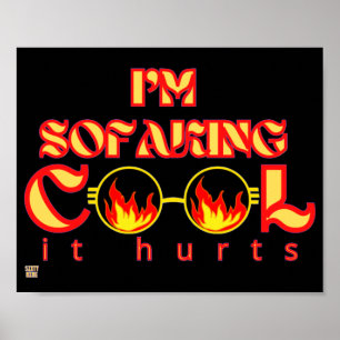 lustiges Poster "SOFAKING COOL"