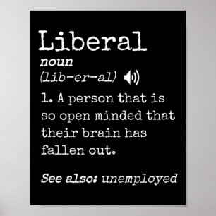 Lustiges Pro-Konservatives Meme Anti-Liberale Defi Poster