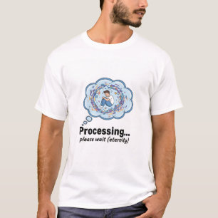 Lustiges Processing Ladebildschirm Geek Humor T-Sh T-Shirt