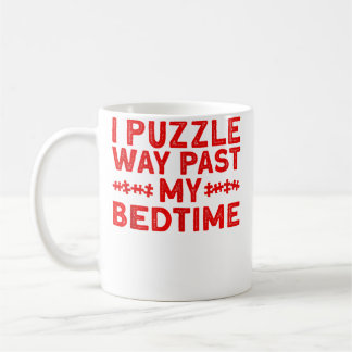 Lustiges Puzzle für Männer Frauen Puzzle-Teil Puz Kaffeetasse