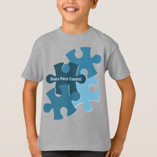 Lustiges Puzzle-Jugendlichen Geburtstagsjunge T-Shirt