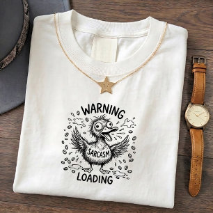 Lustiges Quackenten Sarkasmus T-Shirt