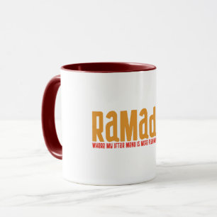 Lustiges Ramadan-Geschenk Tasse