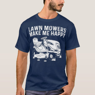 Lustiges Rasengeschenk für Männer Frauen Rasenmähe T-Shirt