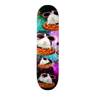 Lustiges Raummeerschweinchen Skateboard