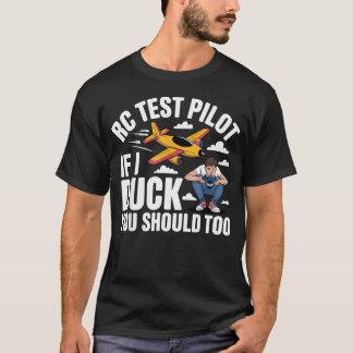 Lustiges RC-Flugzeug Fernbedienung RC T-Shirt