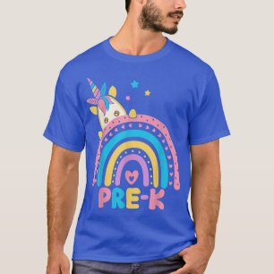 Lustiges Regenbogen-Einhorn-Geschenk für den Schul T-Shirt