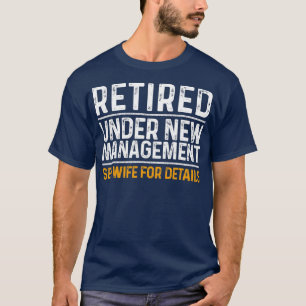Lustiges Renten-Design Männer Papa Rentner-Party T-Shirt