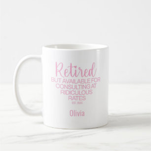 Lustiges Rentengeschenk Kaffee Kaffeetasse