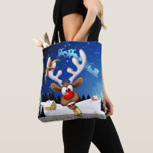 Lustiges Rentier-Spionier-Weihnachts-Meme