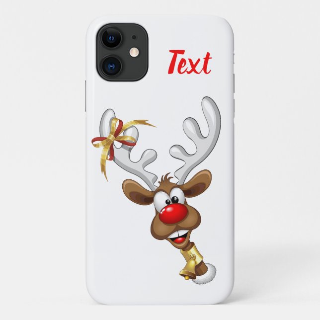 Lustiges Rentier-Spionier-Weihnachts-Meme Case-Mate iPhone Hülle (Rückseite)
