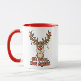Lustiges Rentier Weihnachten – Oh Hirsch Tasse