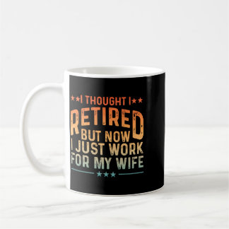 Lustiges Rentner-Design für Männer Jungen Rentner Kaffeetasse