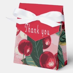 Lustiges Retro 'Cherry Pop' Rosa Geschenkschachtel
