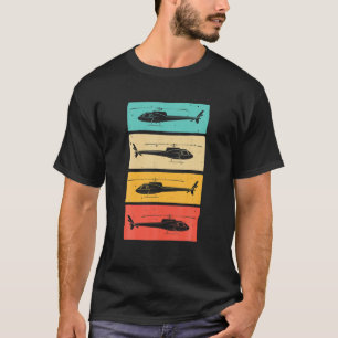 Lustiges Retro-Hubschrauber-Geschenk für Männer Fr T-Shirt