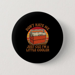 Lustiges Retro-Strand-Sommer-Camping-Humor-Seltsam Button