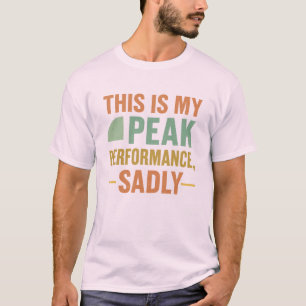 Lustiges Retro-Vintage-Trauriges-Humor-T-Shirt – P T-Shirt