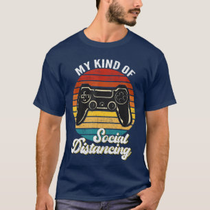 Lustiges Retro-Vintage-Videospiel-Gamer-Geschenk F T-Shirt