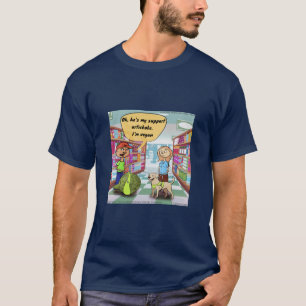 Lustiges Rick London Support Artischocke Comic  T-Shirt