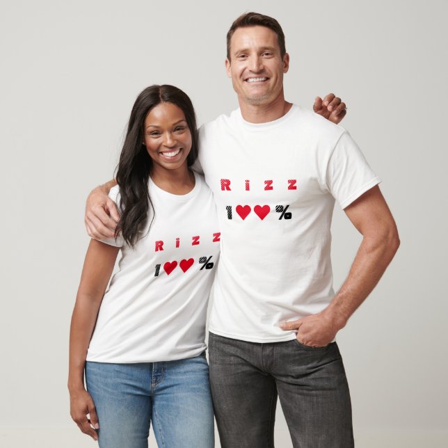 Lustiges Rizz T-Shirt (Unisex)
