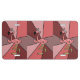 Lustiges rosa Flamingo-Fronten-Kfz-Kennzeichen US Nummernschild (Vorderseite)