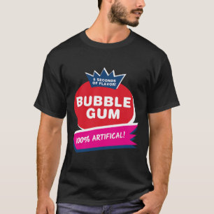 Lustiges rosa Kaugummi-Halloween-Kostüm T-Shirt