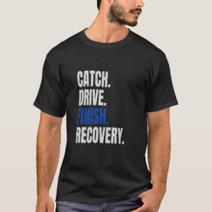 Lustiges Rudern Ruderer Steuermann Anreißen Durchz T-Shirt