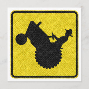 Lustiges Ruhestands-Party-alter Bauer auf Einladung