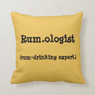 Lustiges Rum.ologist Zitat-Wurfs-Kissen Kissen