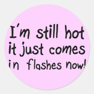 Lustiges Runder Aufkleber