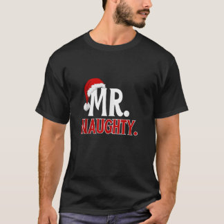 Lustiges Santa-Schwarze-Liste-Zertifikat Frohe Wei T-Shirt