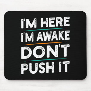 Lustiges sarkastisches Zitat Sagen Motivation Ich Mousepad