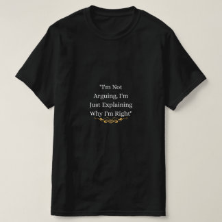 Lustiges sarkastisches Zitat Schwarzes T-Shirt