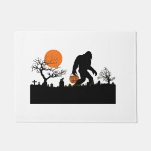 Lustiges Sasquatch Bigfoot Halloween Kostüm T-Shir Fußmatte
