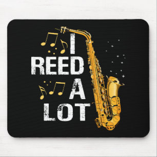 Lustiges Saxophon Mousepad