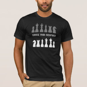 lustiges Schach T-Shirt