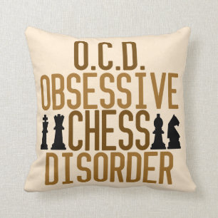 Lustiges Schach TAN Kissen