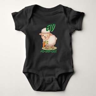 Lustiges Schaf Eid Adha Baby erstes Eid  Strampler