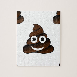 lustiges Scheiß-Emoji Puzzle