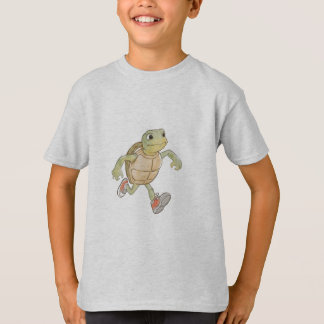 Lustiges Schildkröten-Kinder-T-Shirt T-Shirt